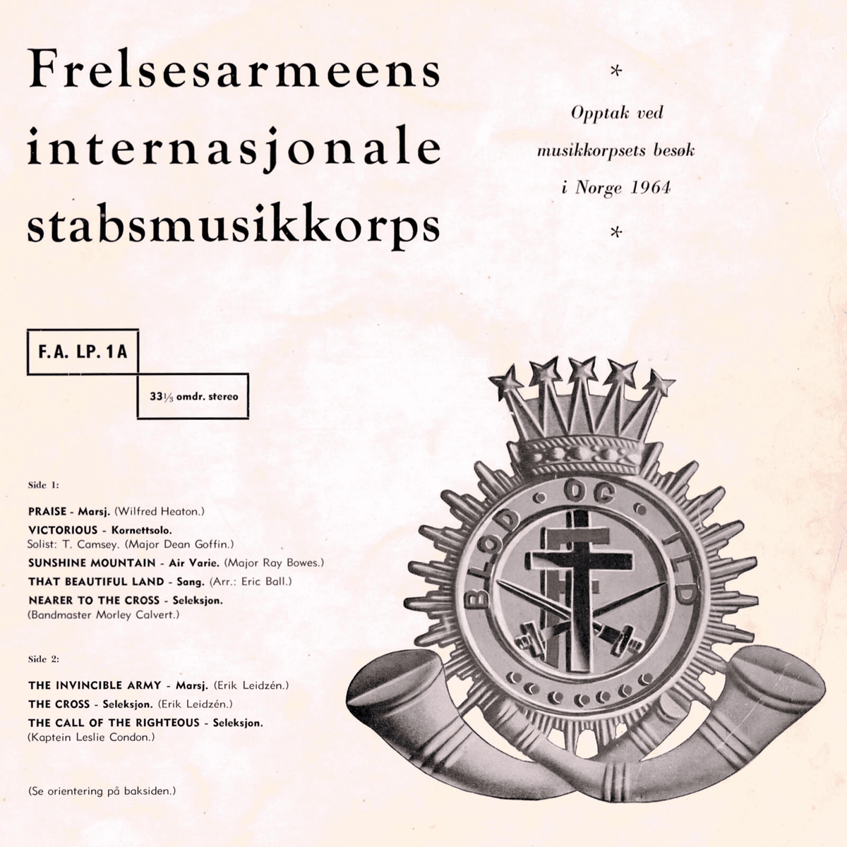 Cover art for 1964 Tour of Norway