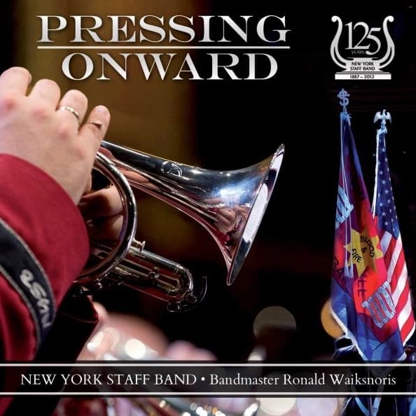 Cover art for Pressing Onward