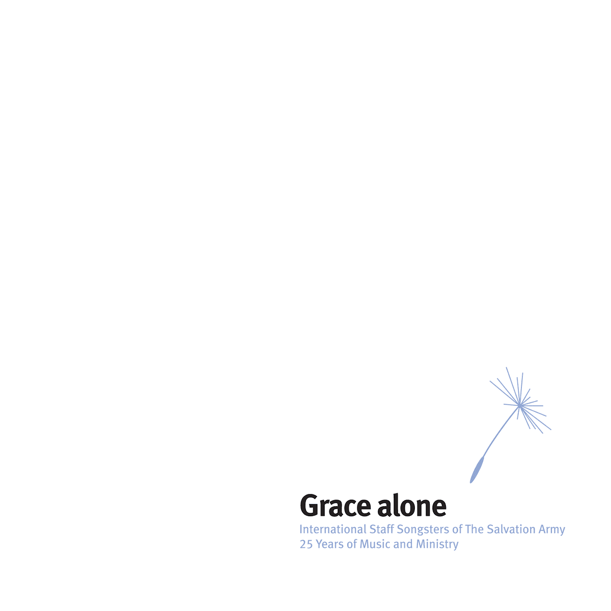 Cover art for Grace alone
