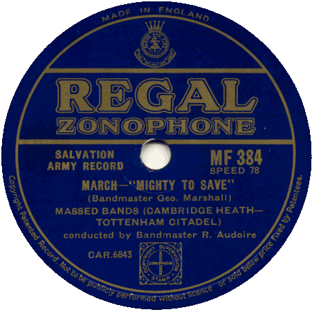Cover art for Mighty to Save