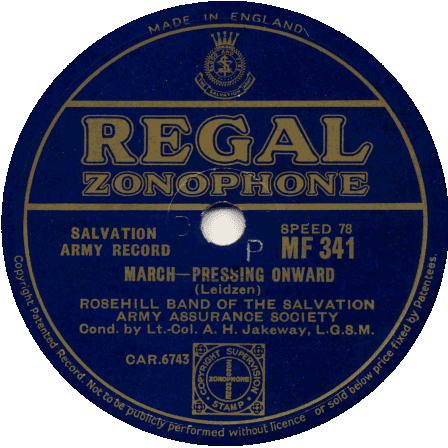 Cover art for Pressing Onward