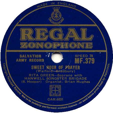 Cover art for Sweet Hour of Prayer