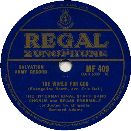 Cover art for The World for God