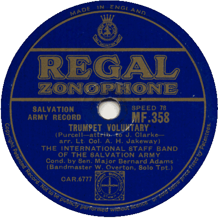 Cover art for Trumpet Voluntary