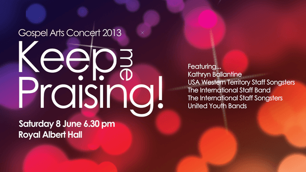 Gospel Arts 2013: Keep me Praising!
