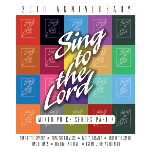Cover art for Sing to the Lord Mixed Voice Series Volume 21 Part 2