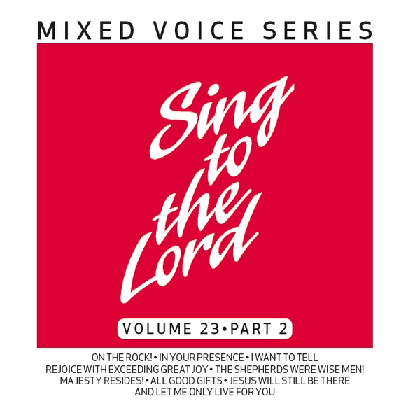 Cover art for Sing to the Lord Mixed Voice Series Volume 23 Part 2