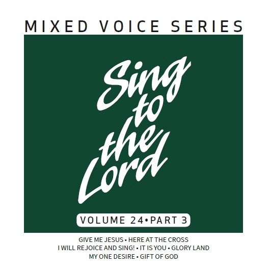 Cover art for Sing to the Lord Mixed Voice Series Volume 24 Part 3